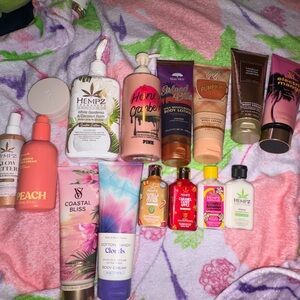 RARE itemized lotion bundle